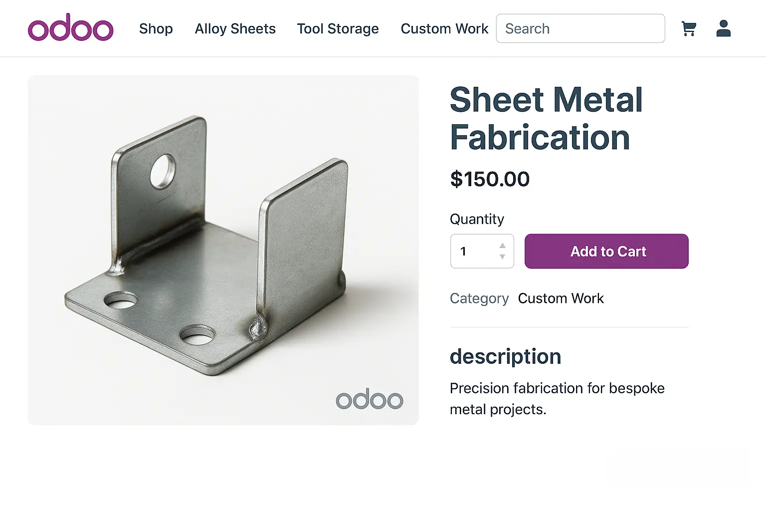 Odoo eCommerce and website real world applications