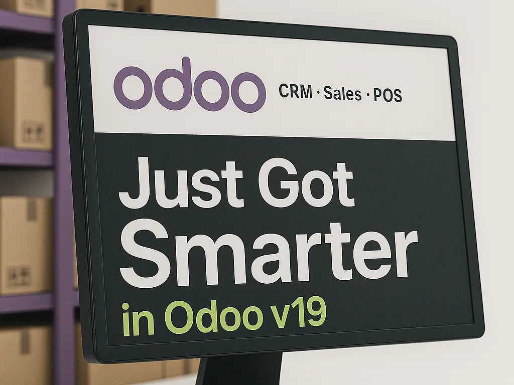 Turn Every Touchpoint into a Transaction — Smarter CRM, Sales & POS with Odoo v19