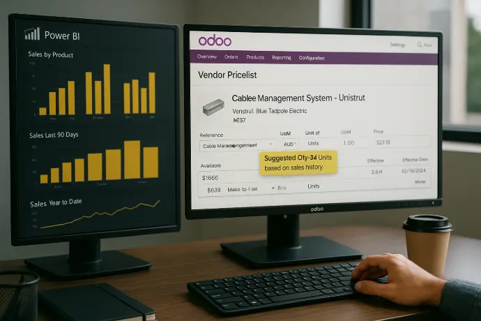 Suggested Quantity to Replenish in Vendor Catalog Receive smart reorder suggestions based on historical demand, directly within vendor catalogs.